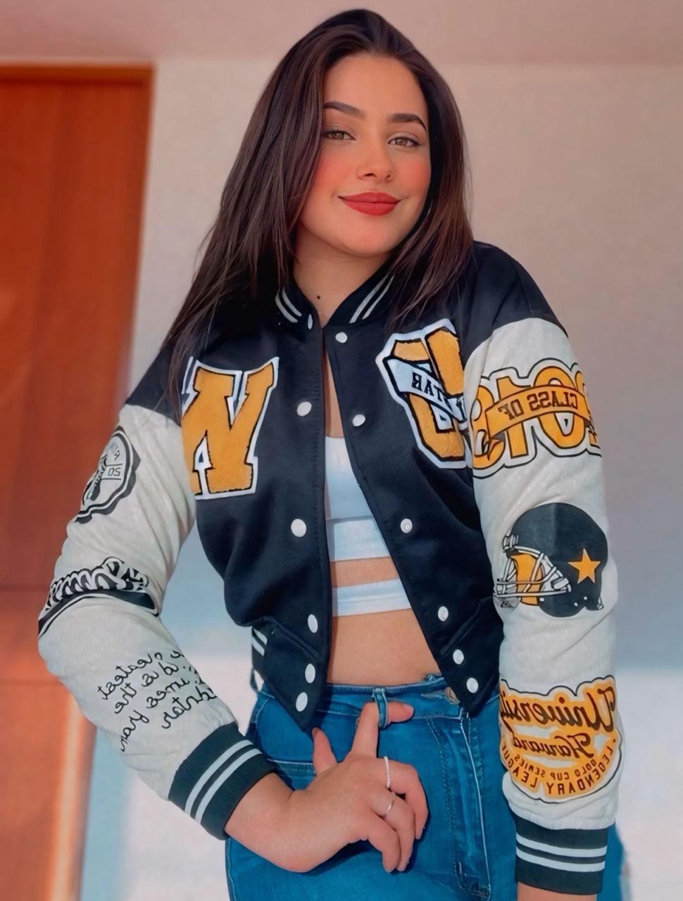 Chaqueta Beisbolera De Dama N120a